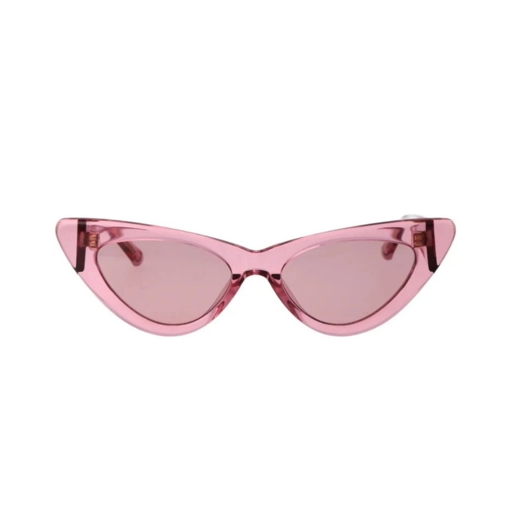 NEW The Attico x LINDA FARROW Dora Sunglasses in Pink - Picture 5 of 16